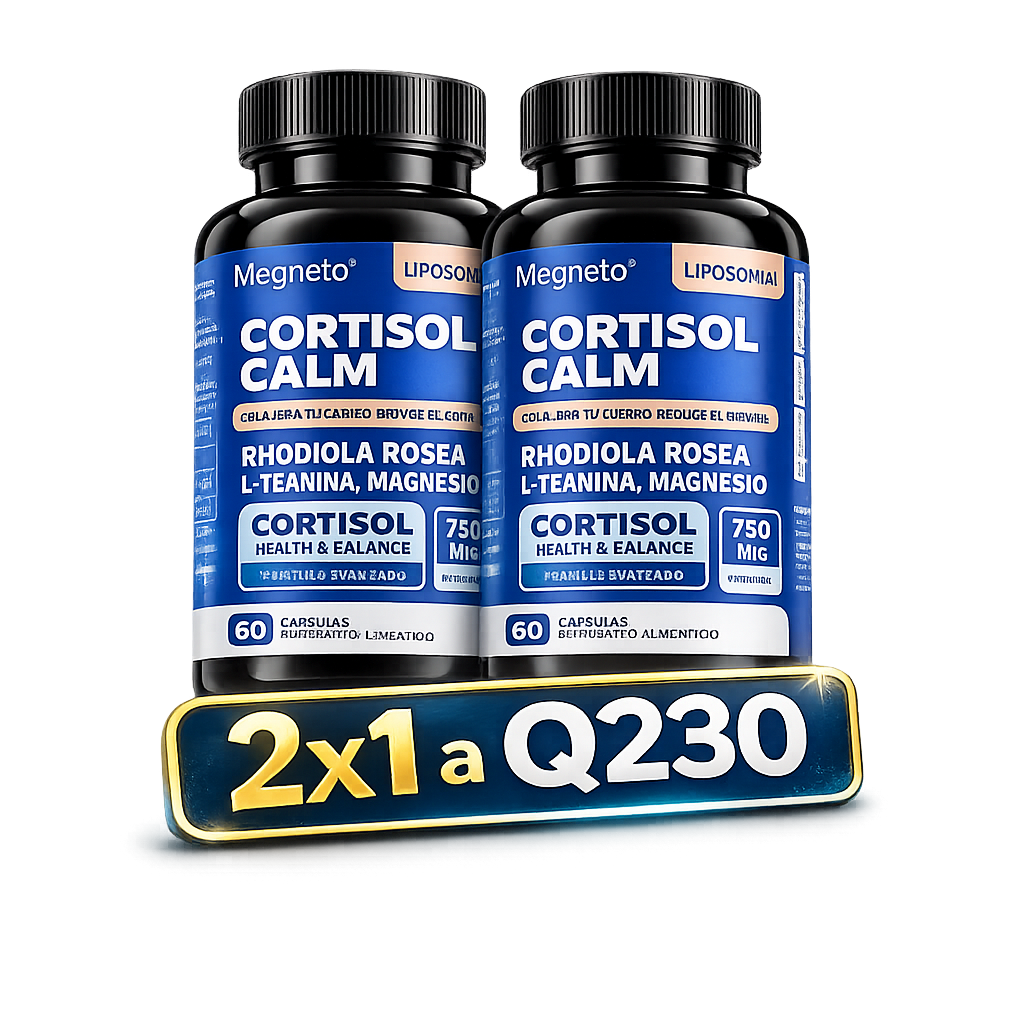 💙 CORTISOL Calm Ashwagandha 60 Cáps. Equilibrio, Relajación y Bienestar+ envio gratis