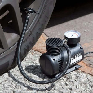 Compresor de Aire PSI Portátil - Inflador de Llantas. Carga Rápida, para Autos, Motos, Bicicletas, Pelotas