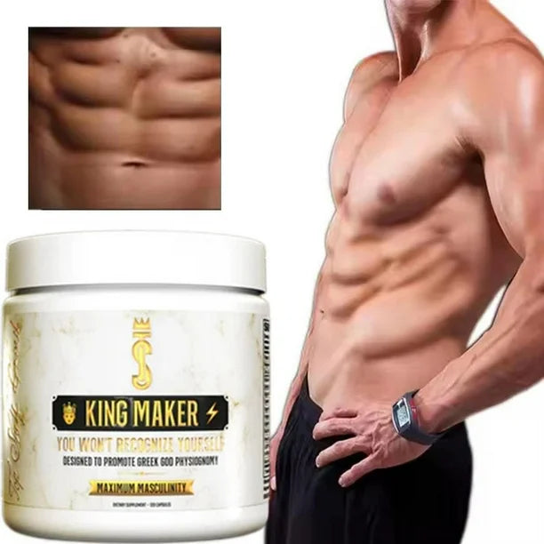 King Maker® 13-en-1 – El suplemento que potencia tu energía, fuerza y resistencia