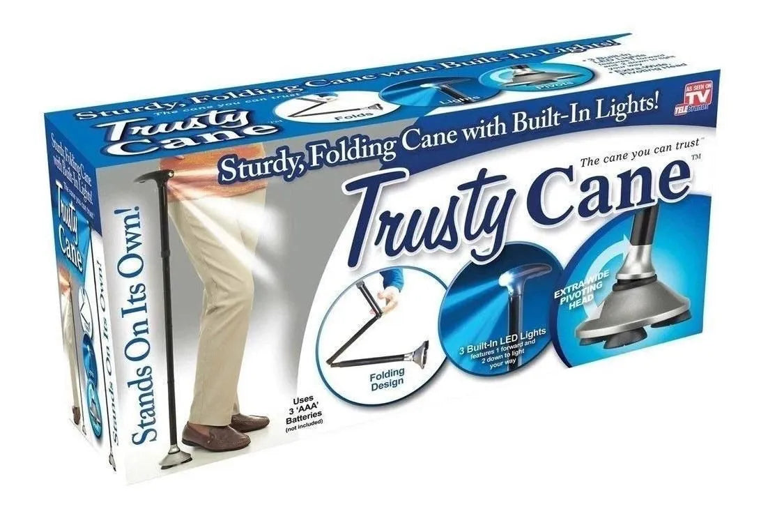Bastón Ortopédico Con Linterna TRUSTY CANE®