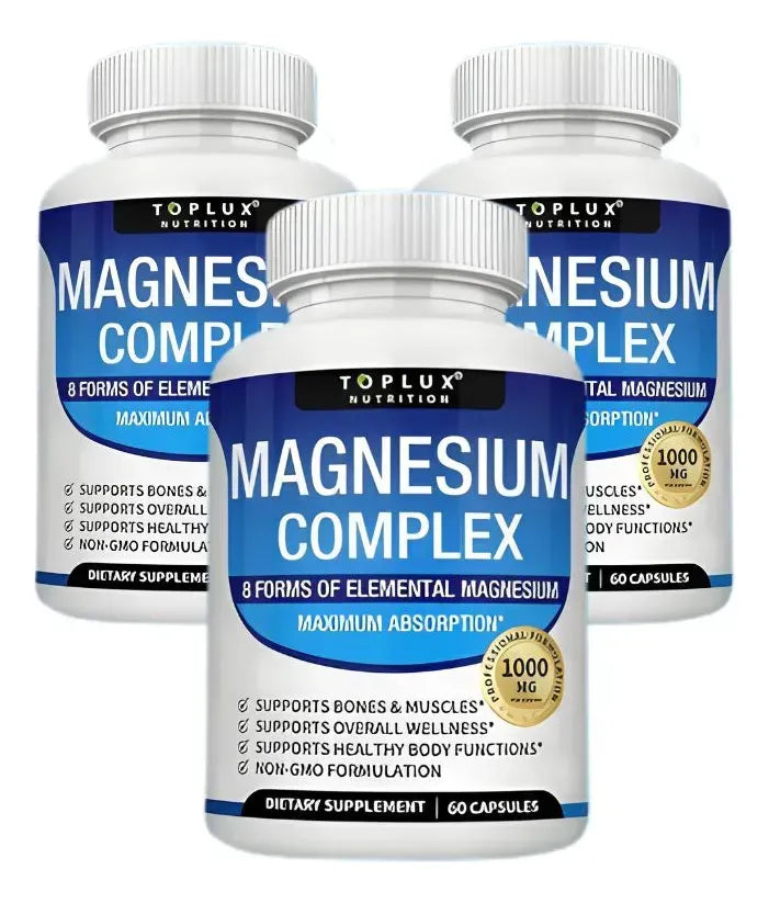 🛡️ Magnesio Complex® - Complejo de magnesio 8 en 1 | Envió Gratis 🚚