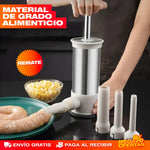 MÁQUINA EMBUTIDORA VERTICAL DE SALCHICHAS MANUAL