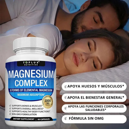 🛡️ Magnesio Complex® - Complejo de magnesio 8 en 1 | Envió Gratis 🚚