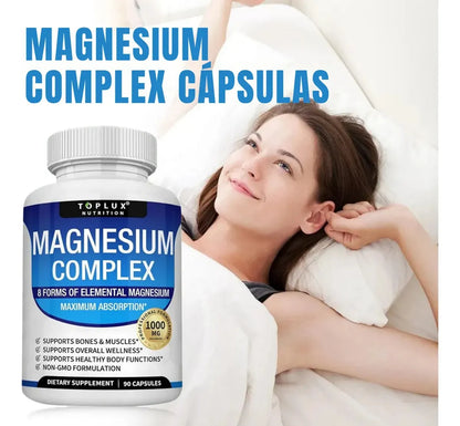🛡️ Magnesio Complex® - Complejo de magnesio 8 en 1 | Envió Gratis 🚚