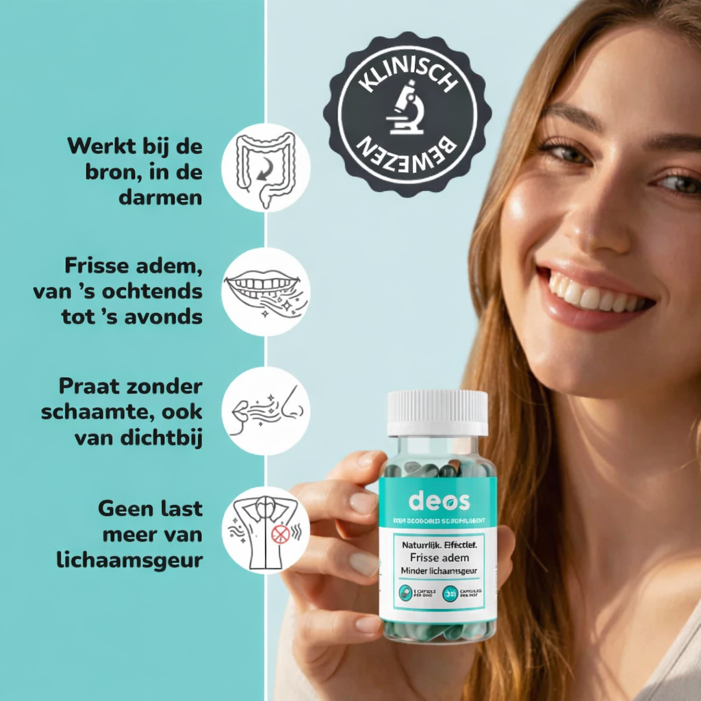🍃 DEOS™ | Desodorante Interno Natural para una Frescura que se Siente + Envió Gratis 🚚