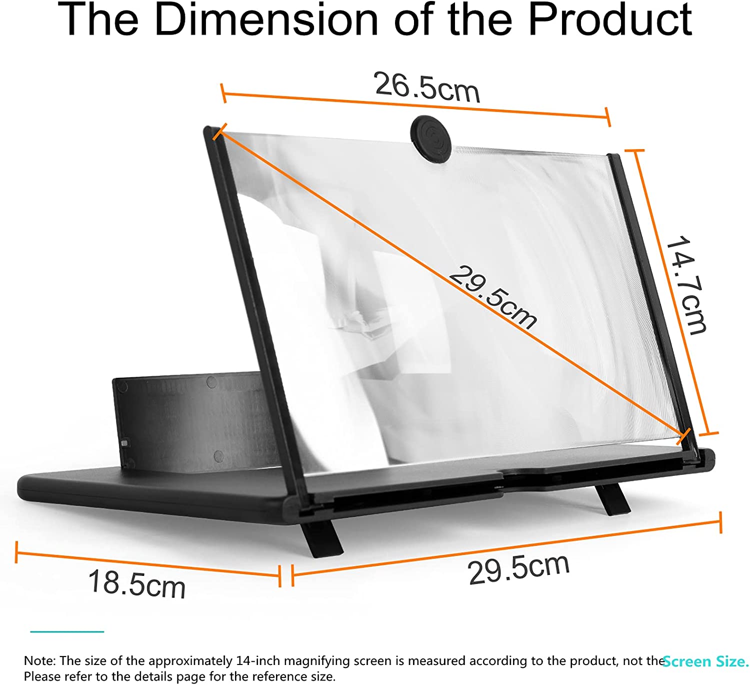 AmpliTel™ Modelo HD - Pantalla Amplificadora