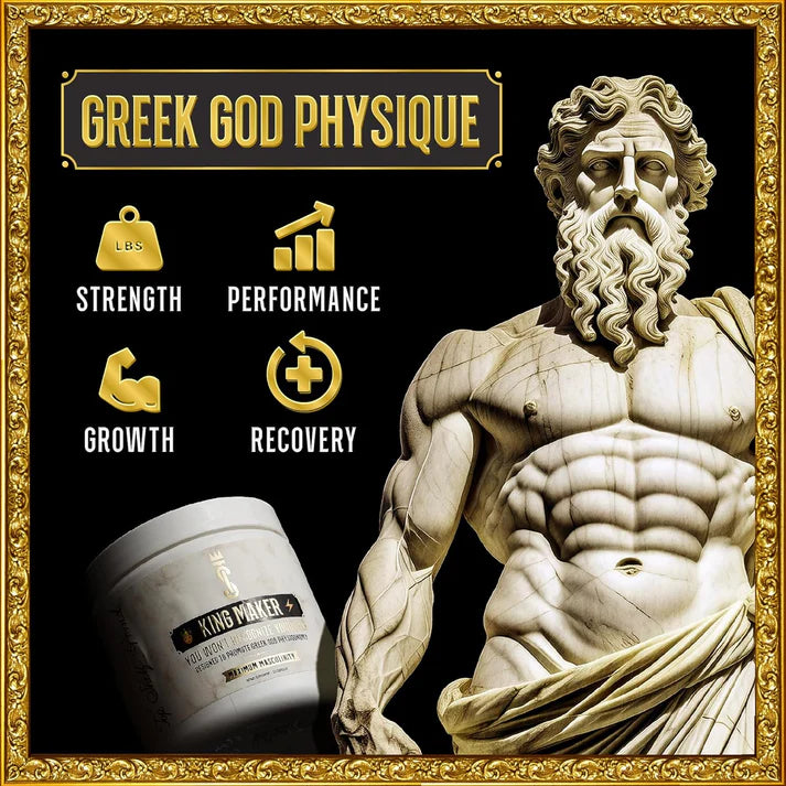 King Maker® 13-en-1 – El suplemento que potencia tu energía, fuerza y resistencia