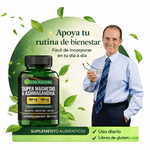 🌴SUPER  MAGNESIO & ASHWAGANDHA + 60 CAPS ORIGINAL -Q185 + envio gratis
