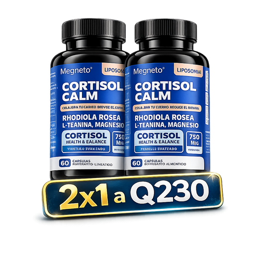 💙 CORTISOL Calm Ashwagandha  60 Cáps.  Equilibrio, Relajación y Bienestar+ envio gratis