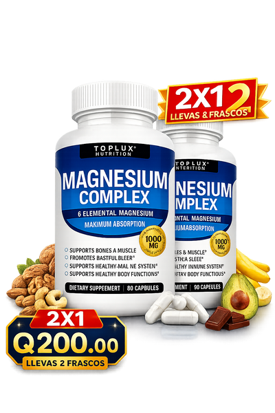 🛡️ Magnesio Complex® - Complejo de magnesio 8 en 1 | Envió Gratis 🚚
