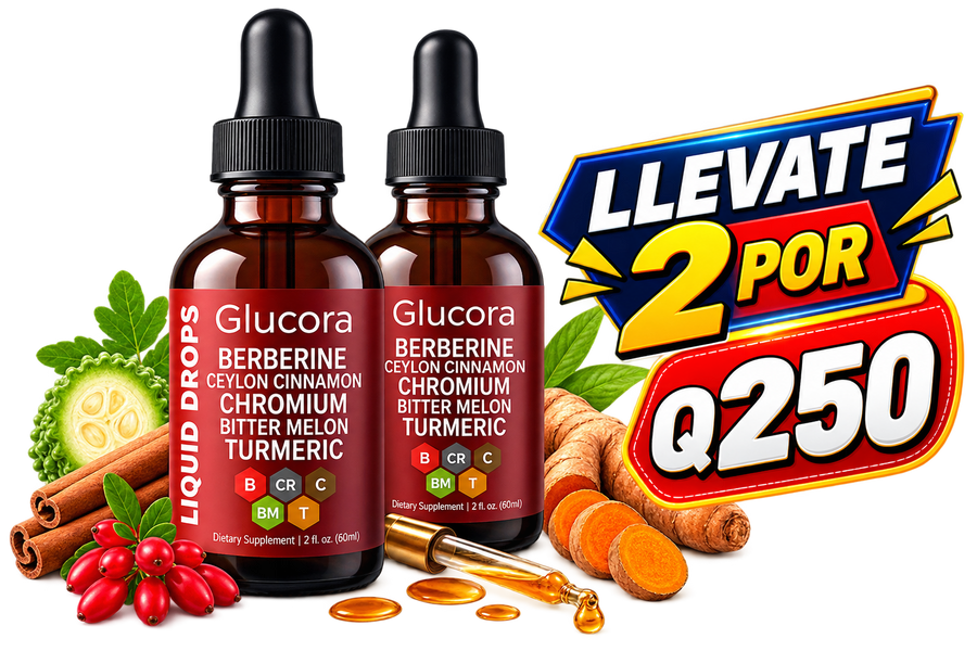 🌿 GLUCORA BERBERINE — APOYO METABÓLICO