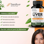 💛 LIVER CLEANSE™ - Detox Premium 70 Cápsulas -2X1  : 199.99 + Envío Gratis