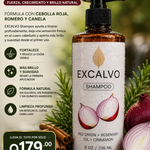 🧅EXCALVO™ Shampoo Natural | Fortalece, Reduce la Caída y Revitaliza tu Cabello