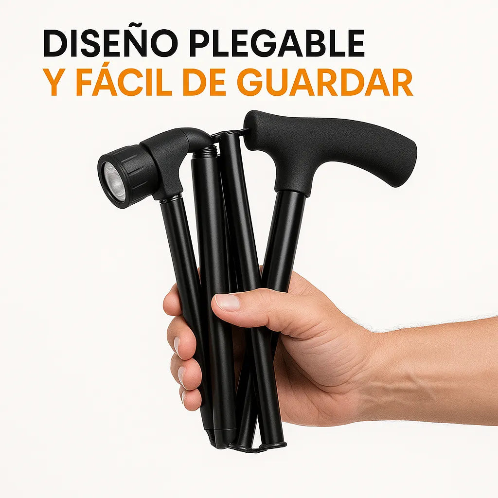 Bastón Ortopédico Con Linterna TRUSTY CANE®