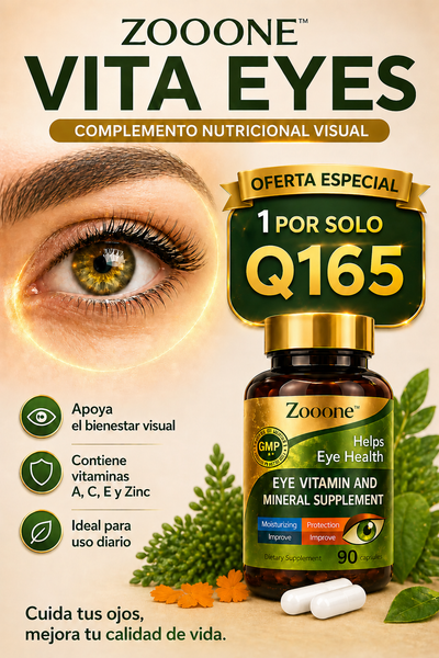 👁️🍃ZOOONE VITA EYES | 90 CÁPSULAS - Oferta especia + Envió Gratis 🚚