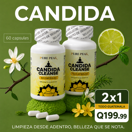 💛Candida  Cleanse  Apoya tu bienestar y siéntete mejor cada día+ ENVÍO GRATIS