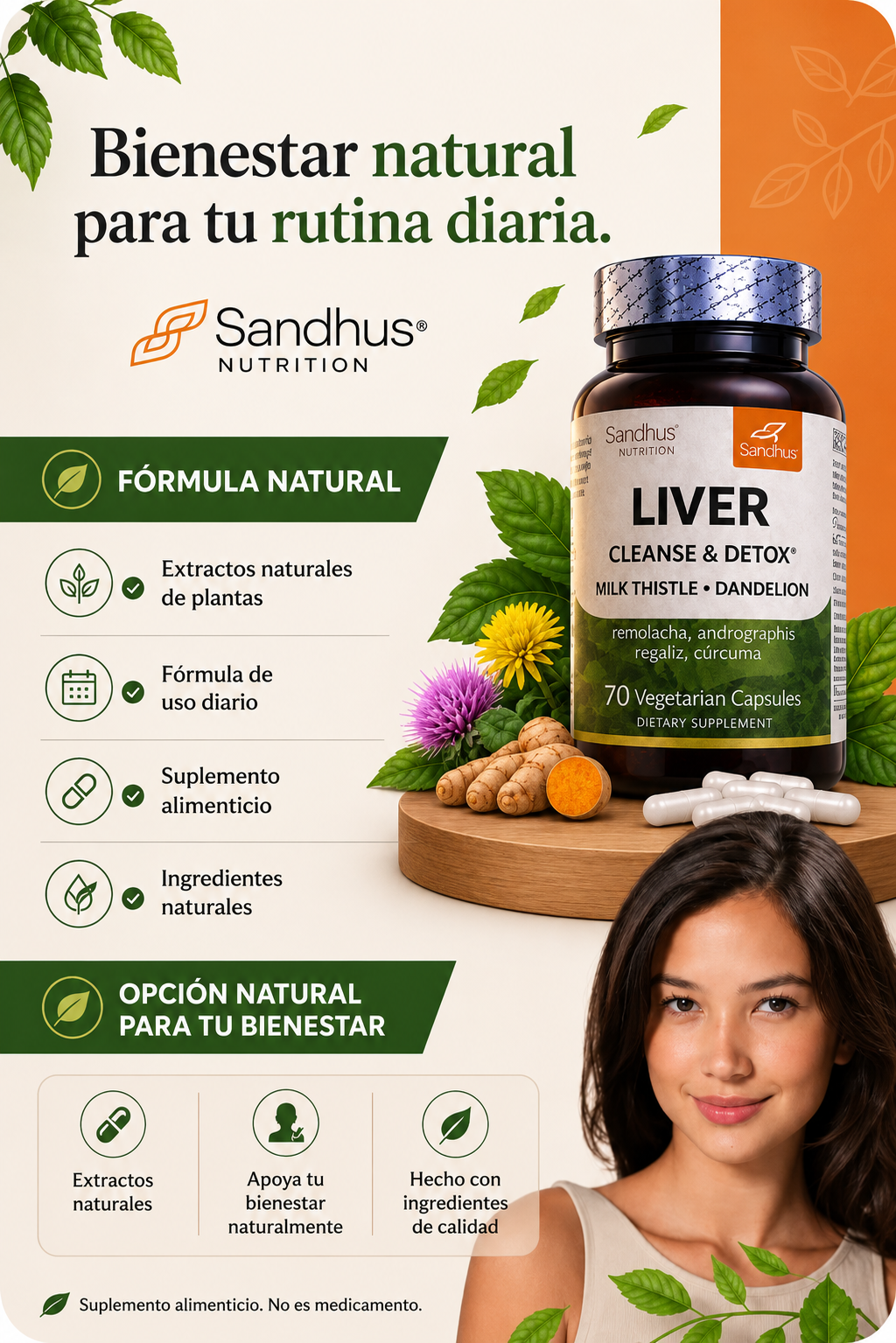 💛 LIVER CLEANSE™ - Detox Premium 70 Cápsulas - + Envío Gratis