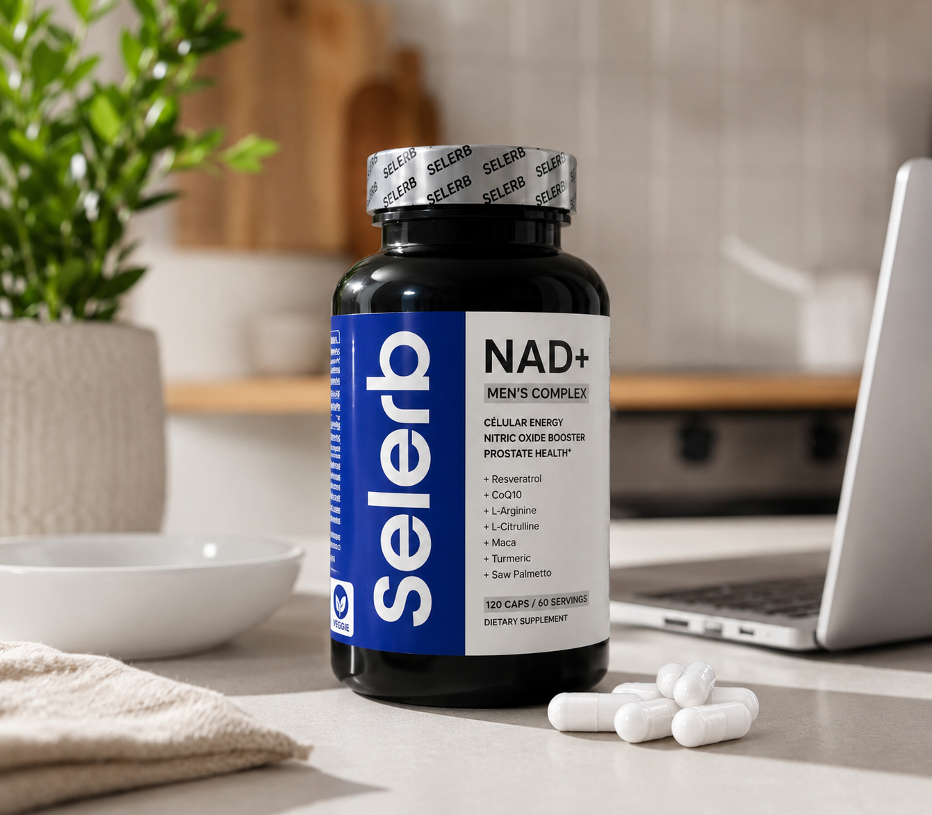 🛡️Selerb NAD® | Apoyo Nutricional para la Vitalidad y el Bienestar Masculino + Envió Gratis 🚚