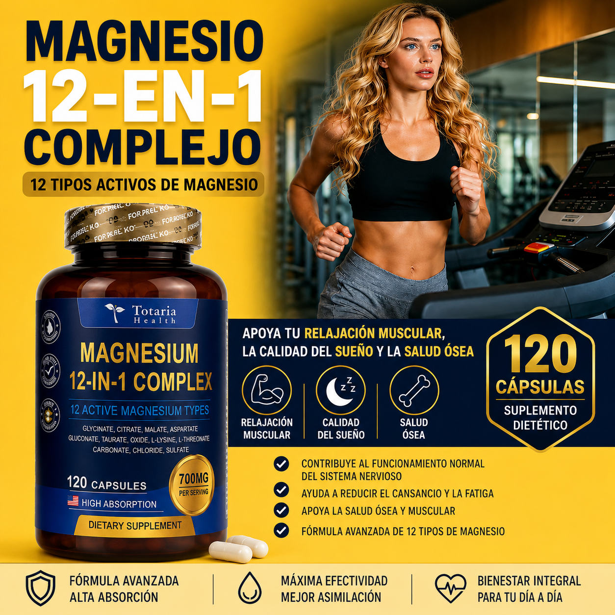 🌙 MAGNESIUM RESORSADO  12 EN 1 COMPLEX +envio gratis 🛻