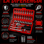 🛠️ SET DE 46 LLAVES DE DADO | Q200! + ENVIO GRATIS