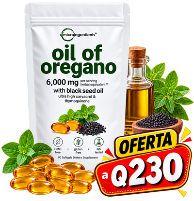 🌿Oil of Oregano™ Cápsulas blandas | Apoyar el sistema inmunológico + Envio Gratis 🚚