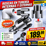 🔩 Kit de Roscado Preciso para Tuberías PVC |Q189.99+ Envió gratis 🚚