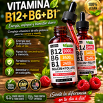 Vitamina B12+B6+B1™ PAGA 1 Y LLEVA 2- Q195+ envio gratis : Mente Clara y Vital