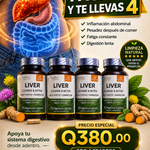 💛 LIVER CLEANSE™ - Detox Premium 70 Cápsulas -2X1  : Q199.99 + Envío Gratis