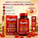 🔥MegaRed Omega-3® Gel Suave – Apoya tu corazón, mente y articulaciones+Q194.99+envio gratis