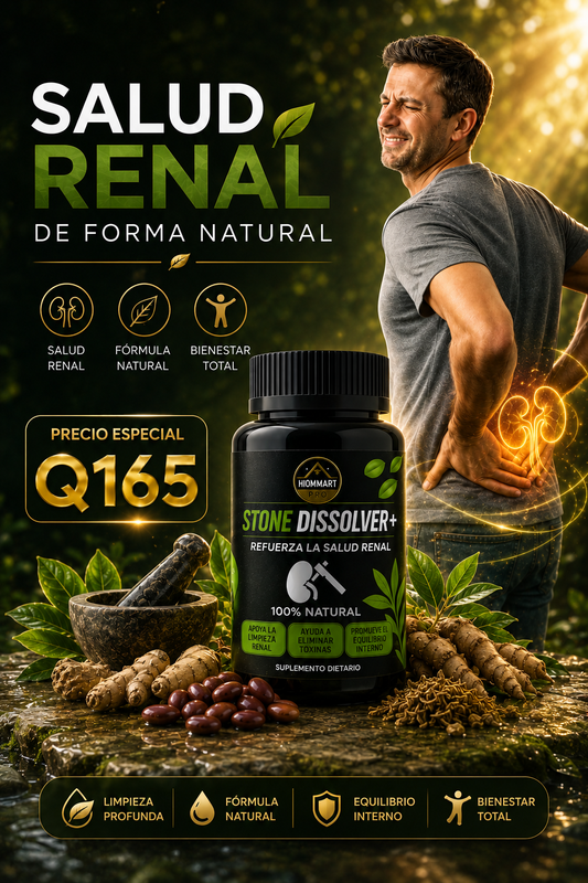 🍃 STONE DISSOLVER™ - Disuelve Cálculos, Alivia Dolor y Mejora el Flujo Urinario | Envió gratis 🚚
