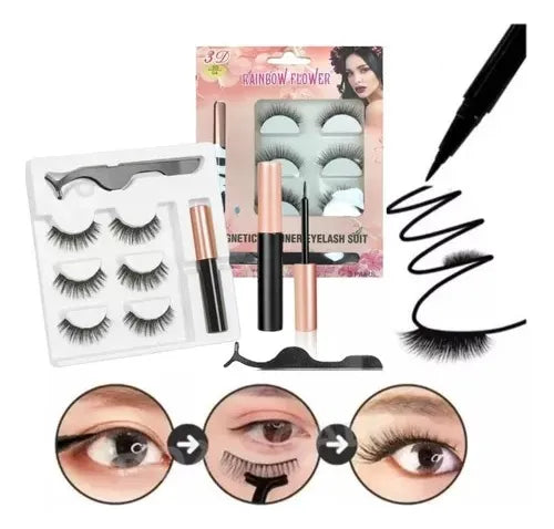 KIT DE PESTAMAG™ – MIRADA MAGNÉTICA Y BELLEZA INSTANTÁNEA  SUAVES, REUTILIZABLES Y SIN PEGAMENTO