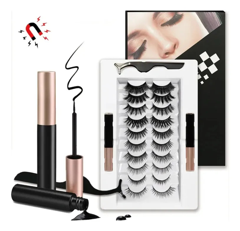 KIT DE PESTAMAG™ – MIRADA MAGNÉTICA Y BELLEZA INSTANTÁNEA  SUAVES, REUTILIZABLES Y SIN PEGAMENTO