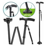 Bastón Ortopédico Con Linterna TRUSTY CANE®