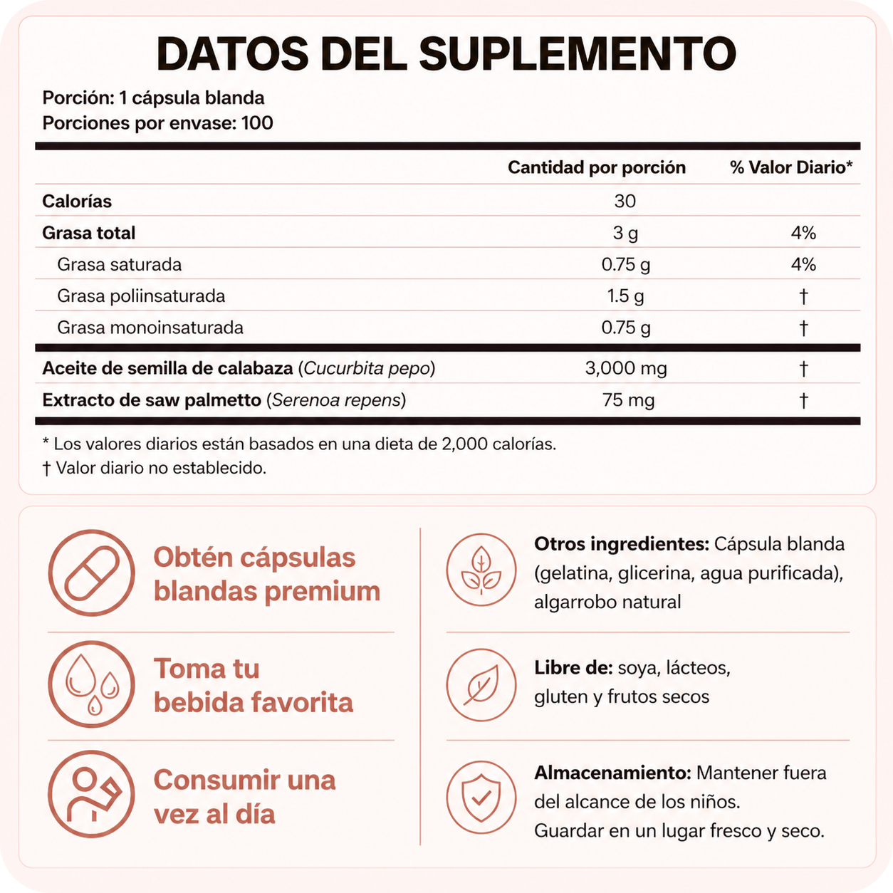 🎃 Pumpkin Seed Oil™ Gel Omega-3 | Apoya tu Salud Prostática y fortalece tu cabello desde hoy + Envio Gratis 🚚