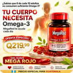 🔥MegaRed Omega-3® Gel Suave – Apoya tu corazón, mente y articulaciones