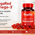 🔥MegaRed Omega-3® Gel Suave – Apoya tu corazón, mente y articulaciones