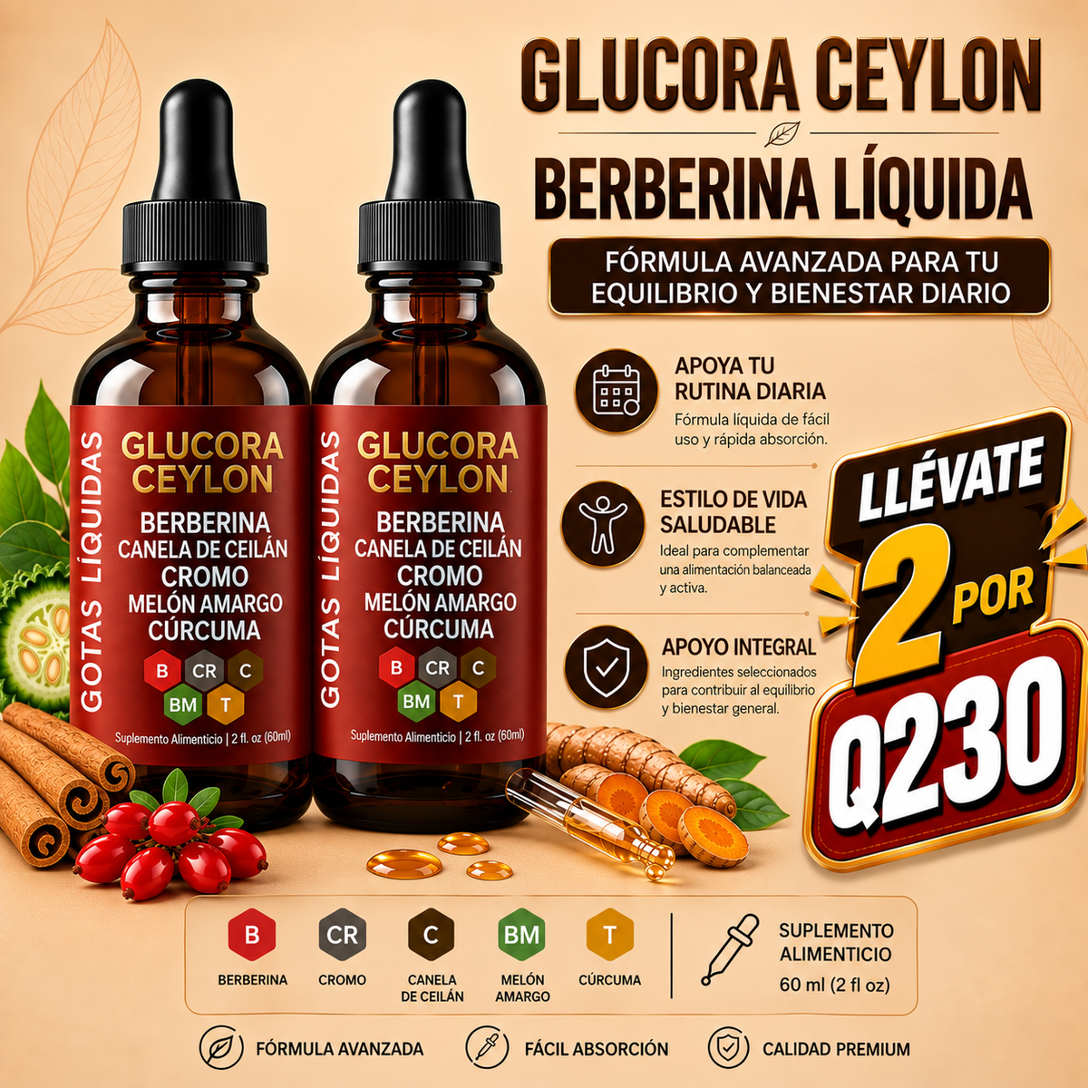 GLUCORA CEYLON™
