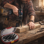 🔥SET DE  5  BROCAS ESCALONADAS DE TITANIO Q199.99-+ ENVIO GRATIS