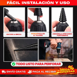 🔥SET DE  5  BROCAS ESCALONADAS DE TITANIO Q199.99-+ ENVIO GRATIS