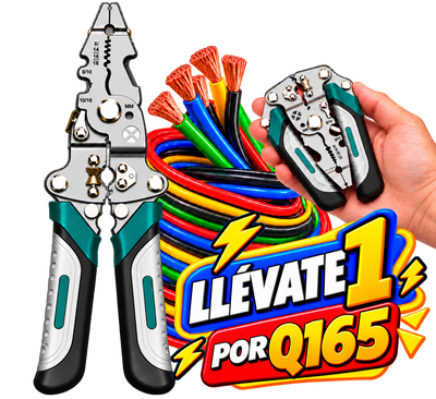 🛠️Pelacables Profesional Multifunción 10 en 1 – Cortar, Pelar y Ajustar:+ Envio Gratis 🚚