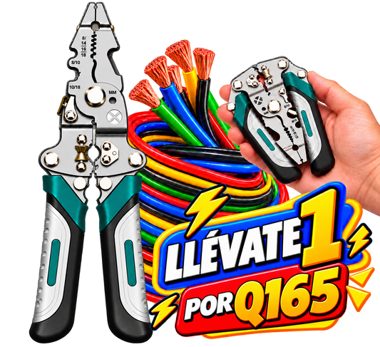 🛠️Pelacables Profesional Multifunción 10 en 1 – Cortar, Pelar y Ajustar:+ Envio Gratis 🚚