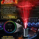 💧AMBIENTADOR CARRO™  Para Oficina Hogar Auto Alimentado por USB de 5 V + Luz nocturna
