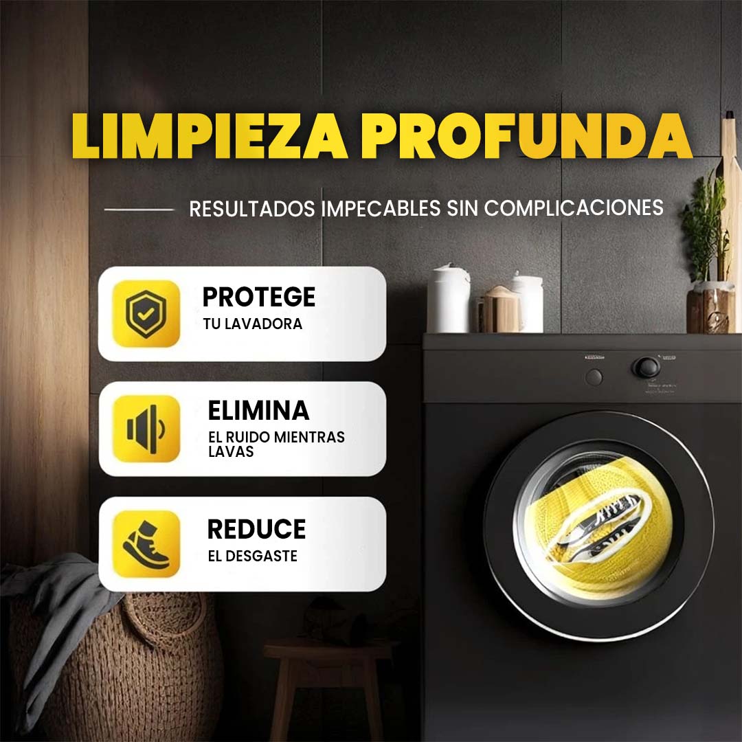 Bolsa Para Lavado de Zapatos en Lavadora + Envío Gratis 🎁