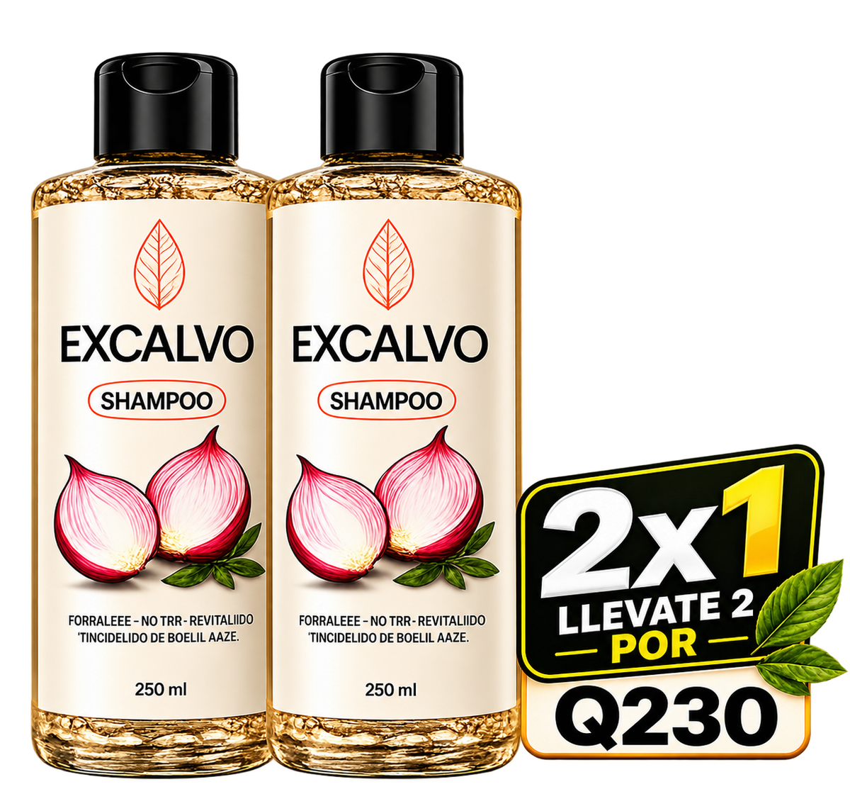 💎 EXCALVO™  Shampoo de Cebolla Elite + Envío Gratis