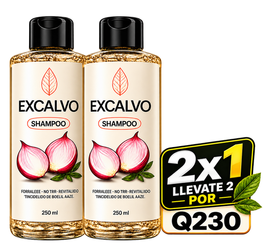 💎 EXCALVO™  Shampoo de Cebolla Elite + Envío Gratis