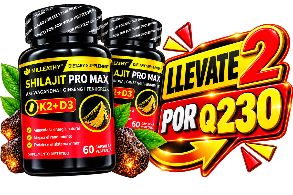 🔥 SHILAJIT PRO MAX® - Apoyo para un estilo de vida activo