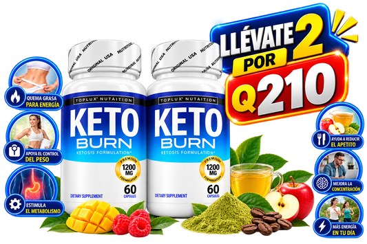 🔥 KETO BURN™ | Suplemento Cetogénico Premium para Energía y Control de Peso