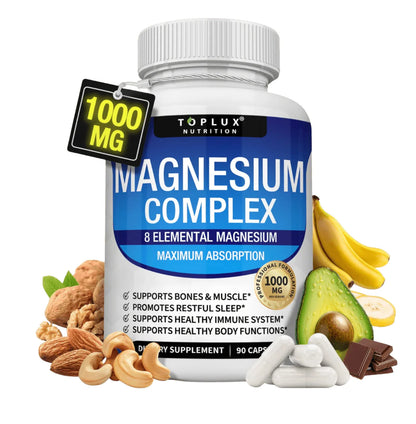 🛡️ Magnesio Complex® - Complejo de magnesio 8 en 1 | Envió Gratis 🚚