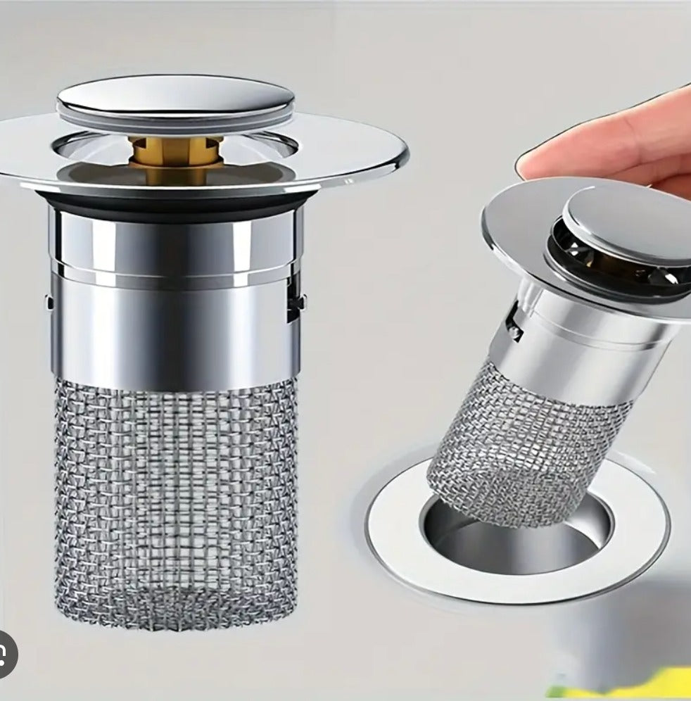 Tapón Filtro de Drenaje para Baño 🧼 + Envío Gratis
