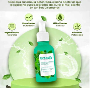 BREATIFY- 2x1  GOTAS CONTRA EL MAL ALIENTO + ENVIO GRATIS